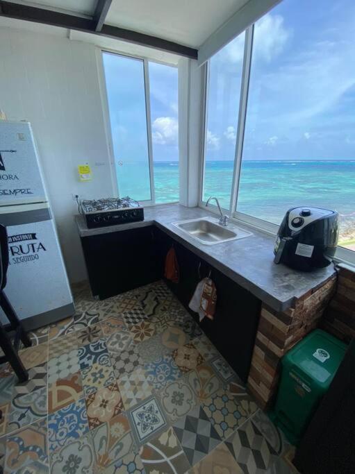 Hermoso Apartamento Frente Al Mar, San Andrés Exterior foto