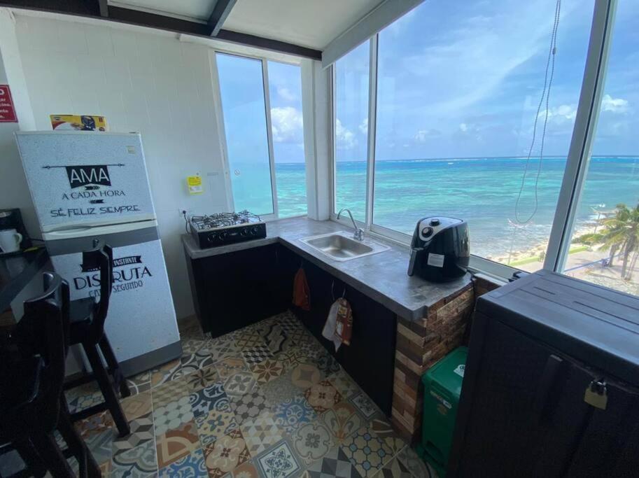Hermoso Apartamento Frente Al Mar, San Andrés Exterior foto