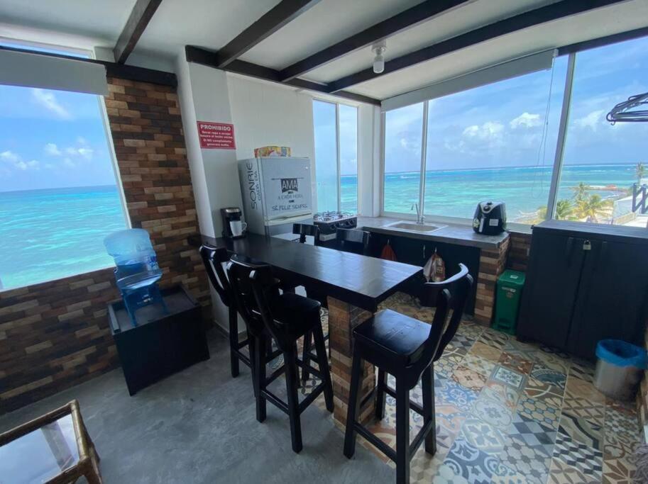 Hermoso Apartamento Frente Al Mar, San Andrés Exterior foto